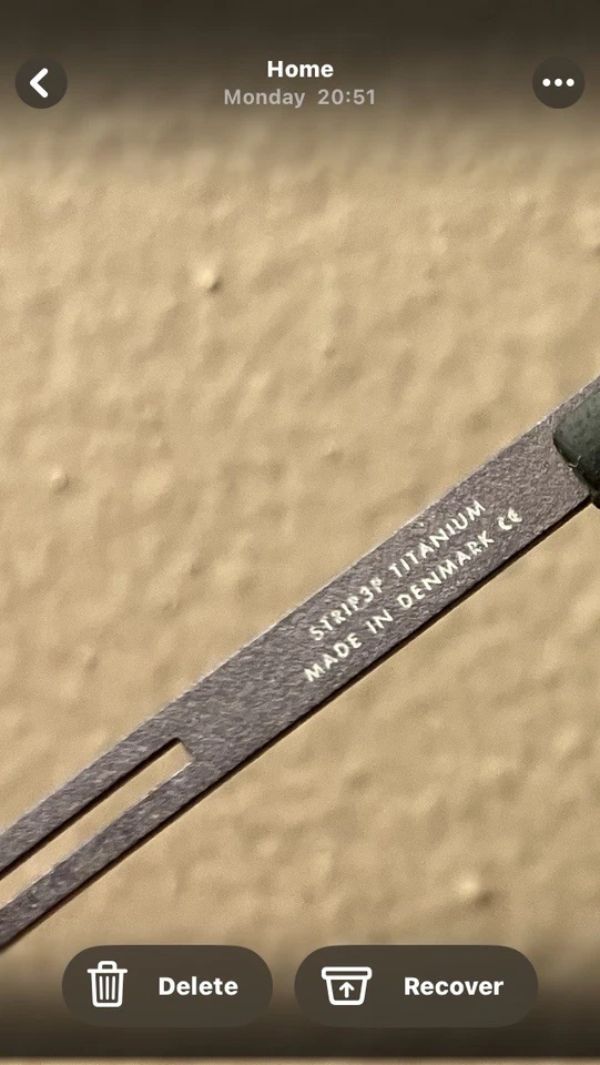 Lindberg Rimless Frame 324-1051. 040/10a2 54mm Titanium Rim - Image 2 of 4