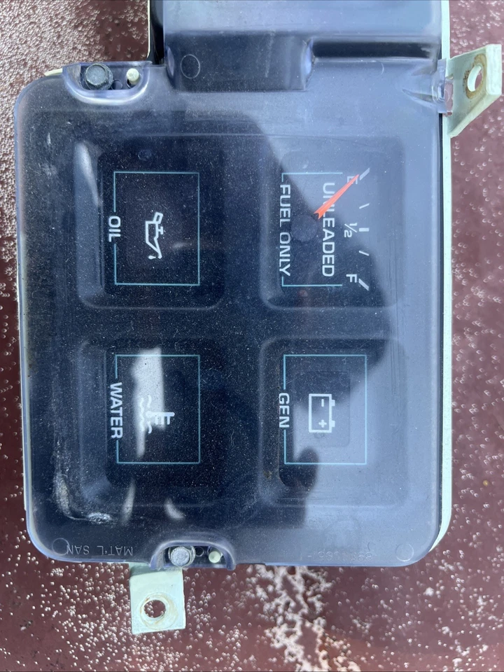 1977-1979 Pontiac Bonneville Gauge Cluster With Lights No Trip Odometer 18788 - Image 4 of 4