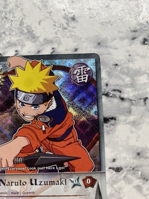 Naruto Uzumaki N-284 Diamond Foil Quest For Power Naruto Card Ccg