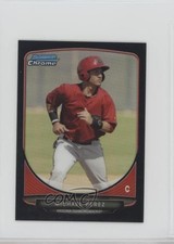 2013 Bowman Chrome Minis Black Refractor 2/25 Michael Perez #51 y0i