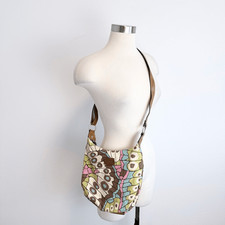 Relic Butterfly Canvas Bright Purse Crossbody Leather Y2K Satchel