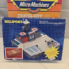 Micro Machine Travel City Fold Up Playsets by Galoob from 1989