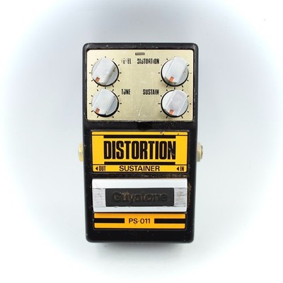Guyatone PS-011 Distortion Sustainer Made in Japan Vintage Effektpedal für Gi...
