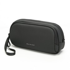 Black Water Resistant Electronics Travel Bag, Cable Organizer Case,Storage Pouch