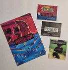 Vintage Nintendo Virtual Boy System Manual Mario's Tennis Instruction Booklet
