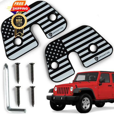 Granatan Sun Visor Repair Kit, Aluminum Alloy Kit Flag Design 2