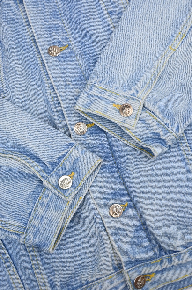 Rolling Stones Jacket – 97–98 Tour Denim Blue Embroidered