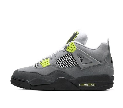 Air Jordan 4 Men's Retro SE Neon Size 8.5