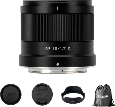 Viltrox AF 15mm F1.7 APS-C Auto Focus Wide Angle Lens For Nikon Z Mount Cameras