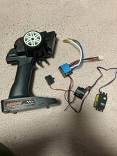 Sanwa MXV 2.4GHz Receiver RX-37E + 102 Servo & BL Amplifier Set Used Japan WWB