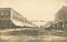 MN, Le Sueur, Minnesota, RPPC, Main Street, Looking South, 1912 PM, Photo