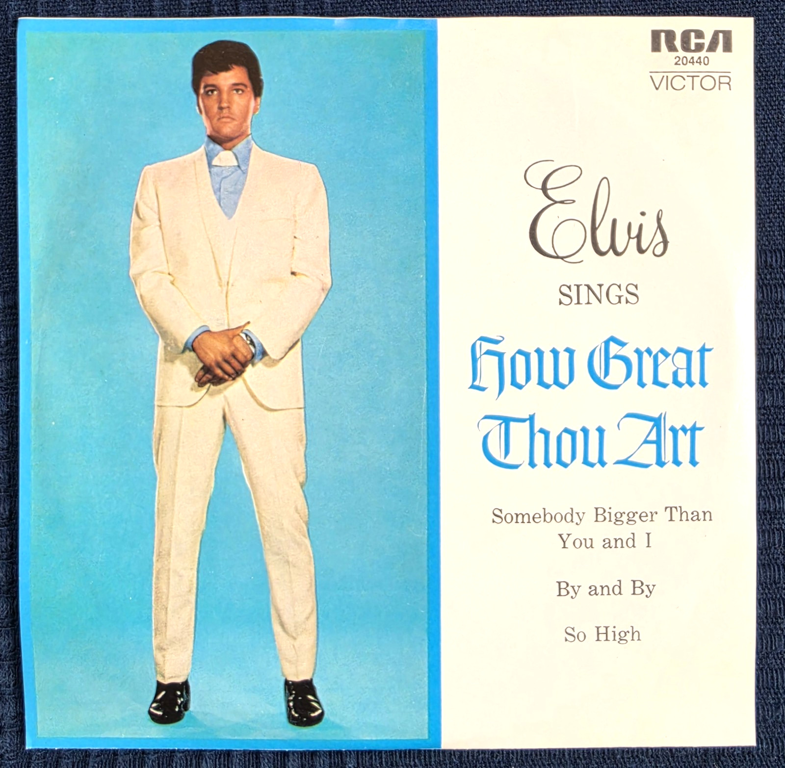 Elvis Presley How Great Thou Art EP (RCA Victor 20440) AUSTRALIAN TESTED RARE NM