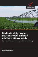 Badanie Dotycz¿Ce Skuteczno¿Ci Dzia¿A¿ U¿YtkownikóW Wody K. Indumathy Buch 2026
