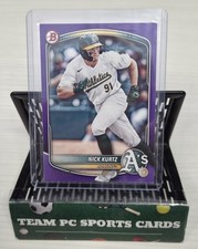 2025 Bowman Paper Prospects Nick Kurtz #BP-114 Purple Border 135/250 Ships Fast!