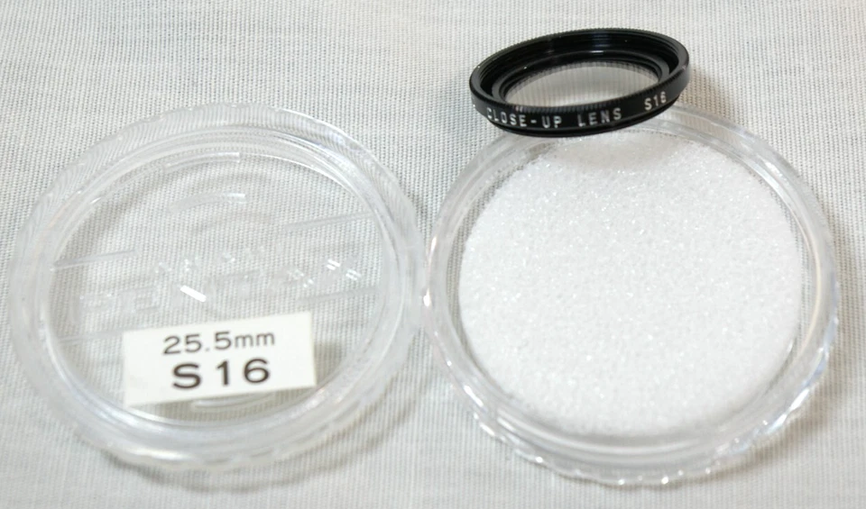 ASAHI PENTAX 25.5MM S16 CLOSE-UP LENS FILTER w/CASE PENTAX-110 FIT 24MM 2.8 - Image 4 of 4