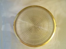 ancien plafonnier dans le gout de ou de Jean PERZEL vintage verre holophane 
