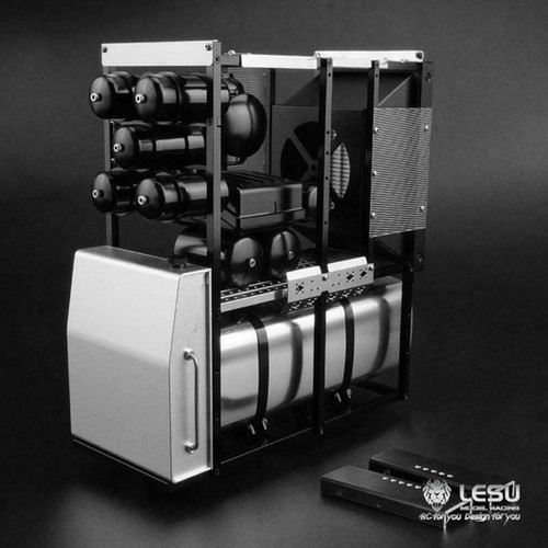 LESU Metal Heavy Equipment Rack Shelf for Tamiya RC 1:14 Model Tractor Truck - Picture 3 of 7
