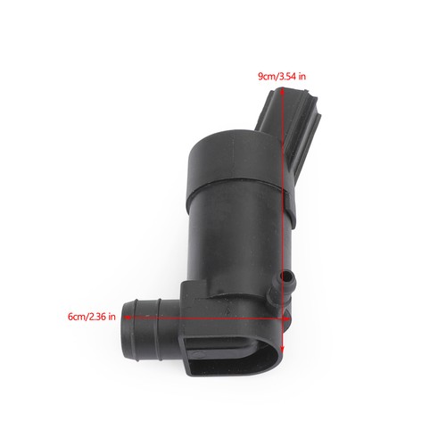 Windscreen Windshield Washer Pump w/ Grommet for Jaguar XF 2008-2018 UK - Picture 4 of 16
