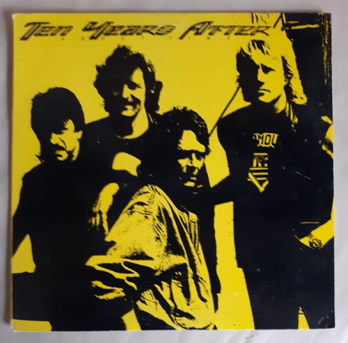 TEN YEARS AFTER About Time LP Alvin Lee Chrysalis 21722 OG 1989 EX Vinyl