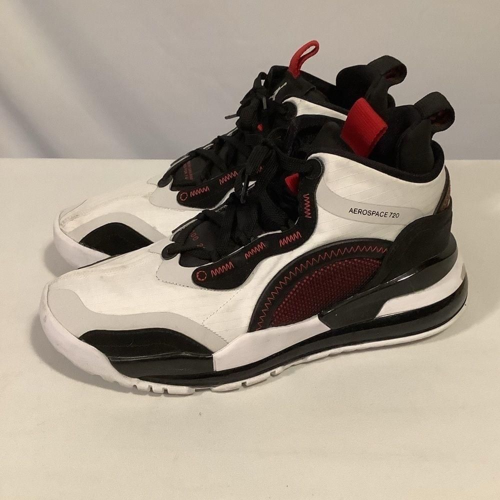 jordan aerospace 720 white gym red black