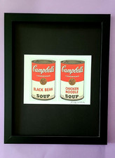 Andy Warhol | Vintage 1984 " CAMPBELL'S SOUP " Print Signed | Mounted and Framed