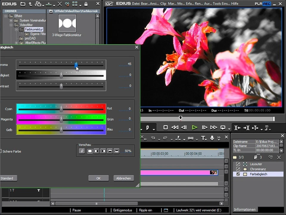 DVD Lernkurs EDIUS Aufbaukurs 1 - Filter und Effekte - Bild 2 von 4
