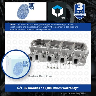 Cylinder Head fits TOYOTA GRANVIA 3.0D 95 to 04 1KZ-TE Blue Print 1110169125 New