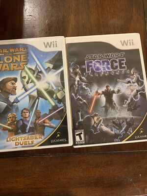 Star Wars: The Clone Wars - Lightsaber Duels & The Force Unleashed Wii