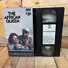 The African Queen VHS Tape Used CBS Fox Video Humphrey Bogart