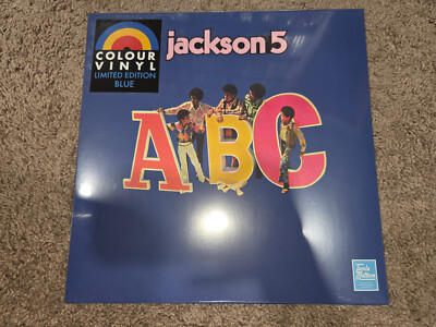 JACKSON 5 ABC - BLUE VINYL LP '' NEW, SEALED '' LIMITED EDITION. Brand New/Sealed!