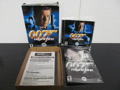 James Bond 007: Nightfire ( PC Game, CD-ROM , 2002 ) EA Sports 