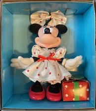 Vintage 1998 Dressing Pretty Minnie Mouse 6” Disney Doll by MATTEL Org Box