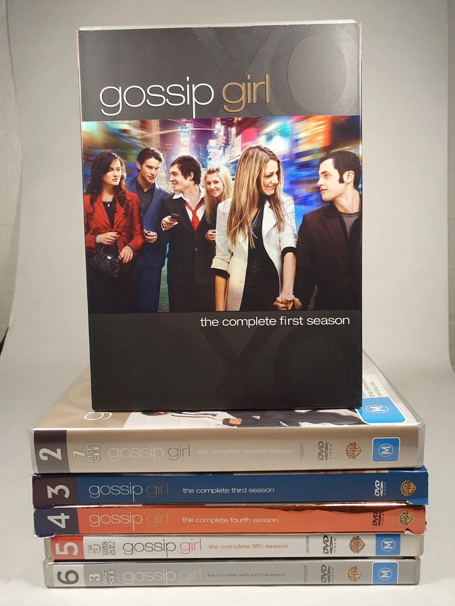 Gossip Girl Complete Series Season 1, 2, 3, 4 , 5 & 6 DVD Box Set 1 - 6 New