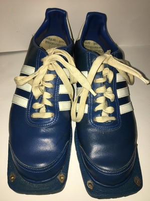 Adidas Germany 9.5 Men's Sports Shoes BLUE/White Very RARE/VINTAGE