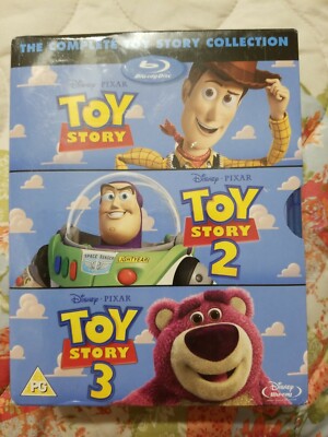 The Complete Toy Story Collection 1 2 3 [Blu-ray Box Set, Disney