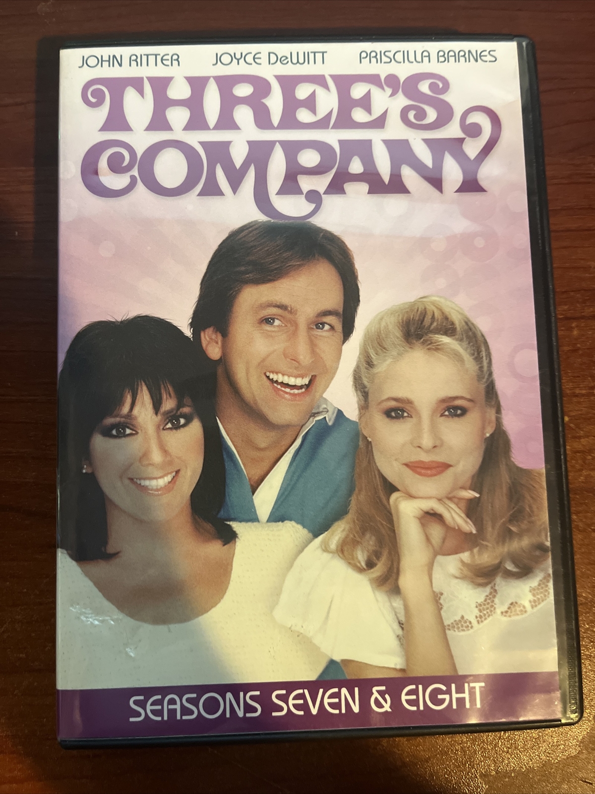 Three's Company DVD John Ritter Joyce DeWitt Seasons 7 & 8 Seven Eight