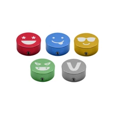 Valeton VFC-1 Pedal Footswitch Topper Cap Set, 5-Piece Color Variety Pack
