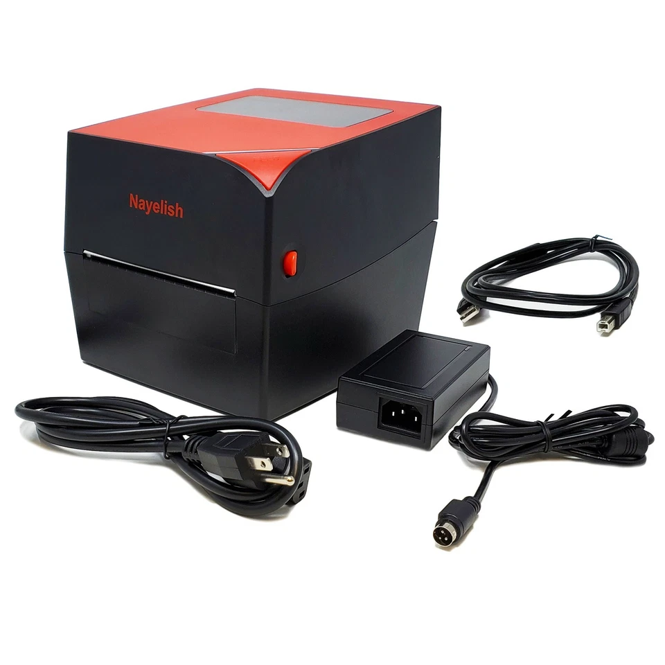 Lot of 10  Premium quality Label Barcode Printer - Nayelish RP411 - Image 4 of 4