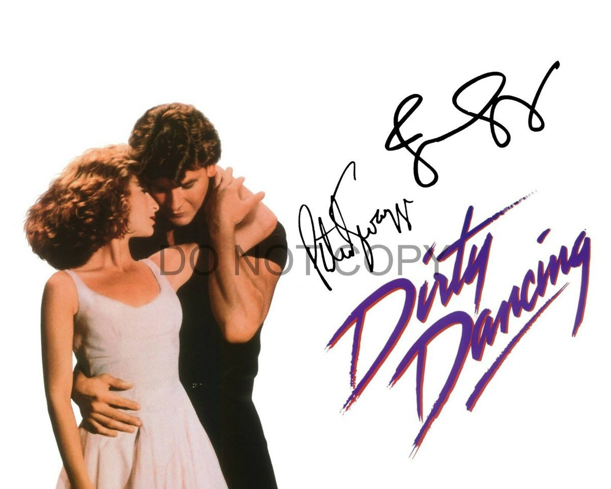 Dirty Dancing 8x10 CAST signed REPRINT Photo Patrick Swayze