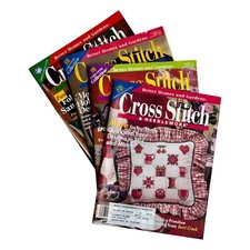 Cross-Stitch  Needlework December October 1998  February October 1999 LOT OF 4