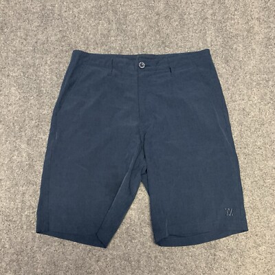 Dixxon Hybrid Shorts Mens 32 Lightweight Polyester Stretch Casual Chino 