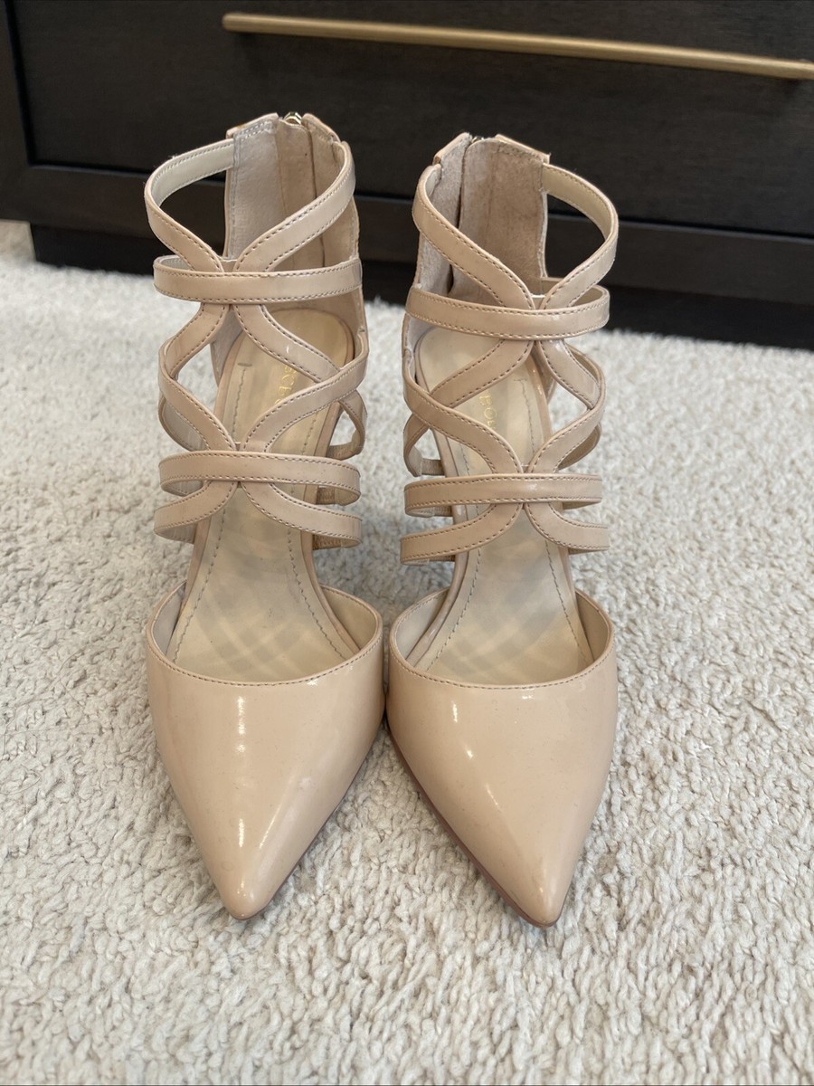 bcbgeneration Strappy Ankle Nude heels