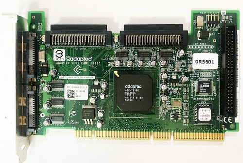 Adaptec Controller Card ASC-39160 PCI SCSI Adapter Ultra 160 PCI3.0 PCI-X - Picture 1 of 5