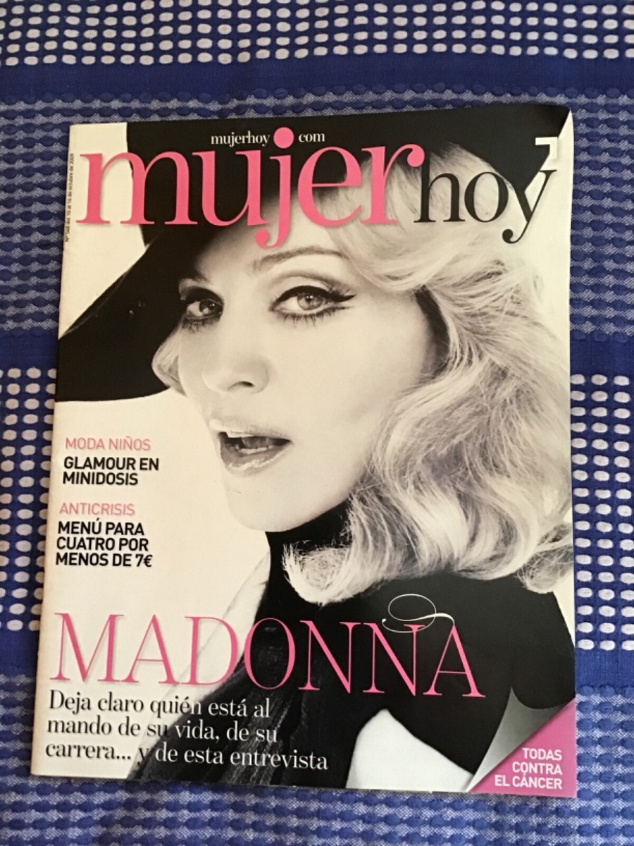 Revista Mujerhoy Mujer Hoy Moda Madonna Mujer De Hoy Spanish