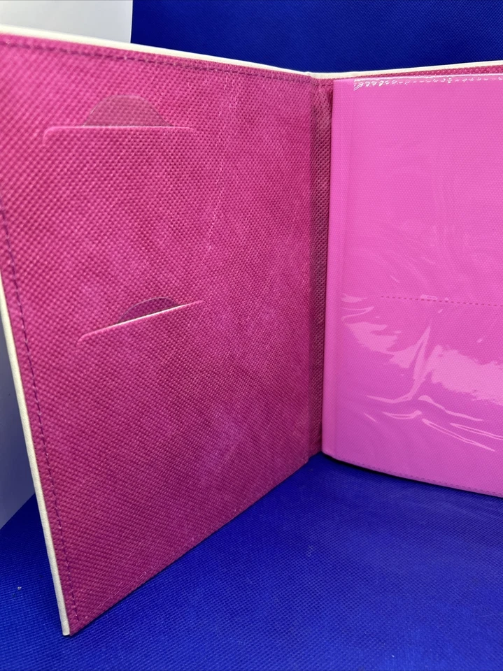 Prinz Photo Album Holds 80 Photos - 4” X 6” New  White W Pink Lilly - Image 3 of 4