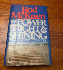 Rod McKuen The Power Bright & Shining   SIGNED HC BOOK