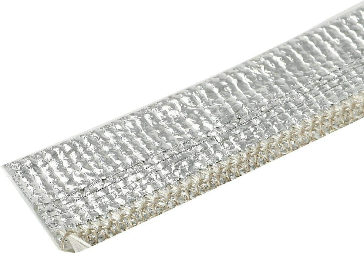 Insulated Wire Hose Cover Wrap Loom Tube 3/4" 3Ft Metallic Heat - Foto 7