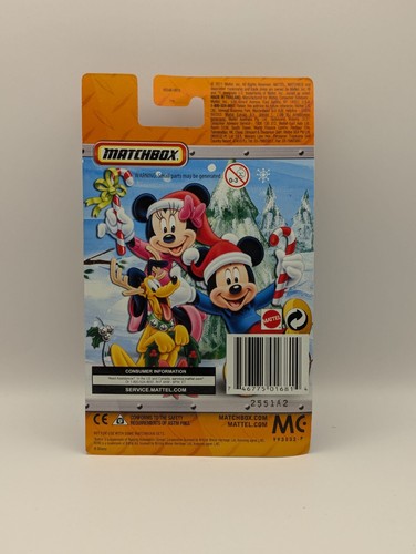2011 Matchbox Disney Micky Mouse And Minnie Mouse Holiday Rides - Picture 2 of 3