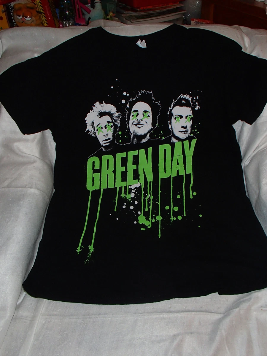 Green Day XL Extra Large Black T-shirt Bay Island Hot Topic