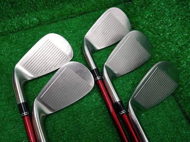 Golf Iron Set Dunlop Xxio 2018 Red BASSARA i50 (R) 5pcs 6-P JAPAN